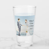 Personalisierte Hochzeit und Hochzeitstag Glas (Vorderseite)