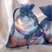 Personalisierte Hochzeit von Celestial Moon und St Geschenkanhänger