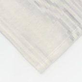 Personalisierte Hochzeit von Holzkörnern Fleecedecke (Ecke)