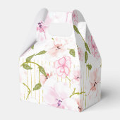 Personalisierte Hochzeit von Rosen Geschenkschachtel (Rückseite)