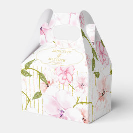 Personalisierte Hochzeit von Rosen Geschenkschachtel