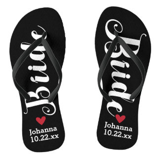 Personalisierte Hochzeit wählen Sie Ihre Farbe Badesandalen
