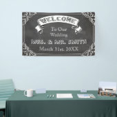 Personalisierte Hochzeit, Wiedersehen, Feierfahne Banner (Messeveranstaltung)