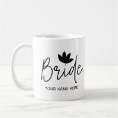 Personalisierte Hochzeiten Kaffeetasse (Links)