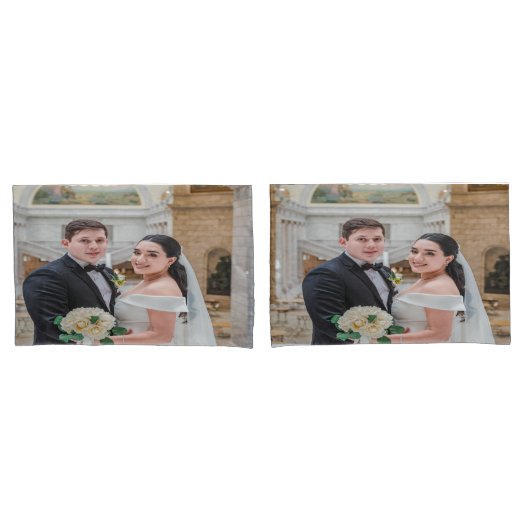 Personalisierte Hochzeiten oder Pillowcases zum Ju Kissenbezug (Vorderseite-Set)