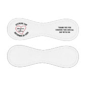 Personalisierte Hochzeiten Trauzeugen Befürworter Baseball (Paneele)