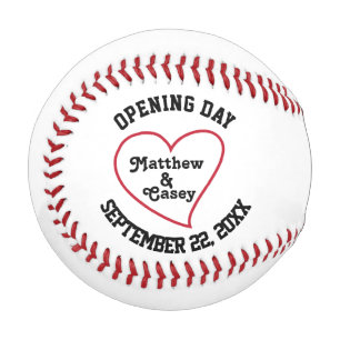 Personalisierte Hochzeiten Trauzeugen Befürworter Baseball