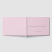 Personalisierte Hochzeitmonogramm Gästebuch (Voll)