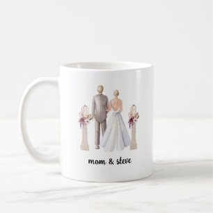 Personalisierte Hochzeitmutter Kaffeetasse