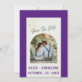 Personalisierte Hochzeitsankündigung mit Ihrer ein Save The Date