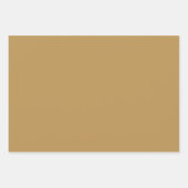 Personalisierte Hochzeitsbride & Groom Goldene Her Geschenkpapier Set (Vorderseite 3)