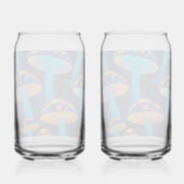 Personalisierte Hochzeitsbrille für Neugeborene Dosenglas (Rückseite)