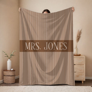 Personalisierte Hochzeitsdecke als Geschenk für Pa Fleecedecke