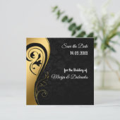 Personalisierte Hochzeitseinladung Einladung (Stehend Vorderseite)