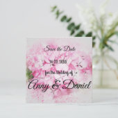 Personalisierte Hochzeitseinladung Einladung (Stehend Vorderseite)