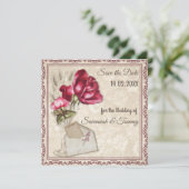 Personalisierte Hochzeitseinladung Einladung (Stehend Vorderseite)