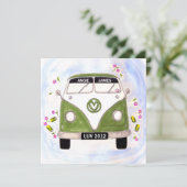 Personalisierte Hochzeitseinladung Liebe-Vans Einladung (Stehend Vorderseite)