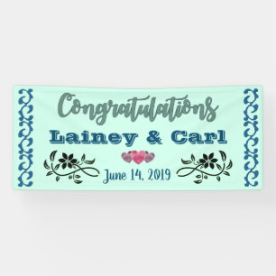 Personalisierte Hochzeitsempfehlung Banner
