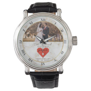 personalisierte Hochzeitsfeier Armbanduhr