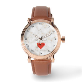 personalisierte Hochzeitsfeier Armbanduhr