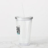 Personalisierte Hochzeitsfeier "Trauzeuge" Acryltrinkbecher (Links)