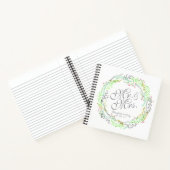 Personalisierte Hochzeitsgalerie Notizbuch (Innenseite)