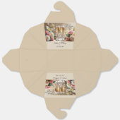 Personalisierte Hochzeitsgeschenkbox Geschenkschachtel (Ungefaltet)