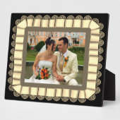 Personalisierte Hochzeitshilfsrahmen für das Foto  Fotoplatte (Seite)