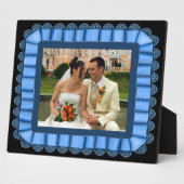 Personalisierte Hochzeitshilfsrahmen für das Foto Fotoplatte (Seite)