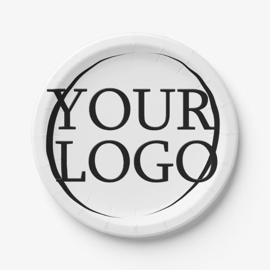 Personalisierte Hochzeitsidee Pappteller (Vorderseite)