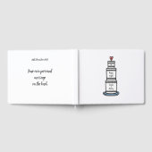 Personalisierte Hochzeitskuchen Gästebuch (Voll)