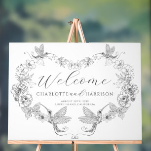 Personalisierte Hochzeitsmonogramm Acrylschild