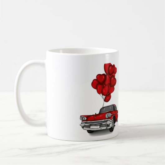 Personalisierte Hochzeitspaare Tasse (Links)