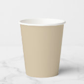 Personalisierte Hochzeitspapierbecher Pappbecher (Rückseite)