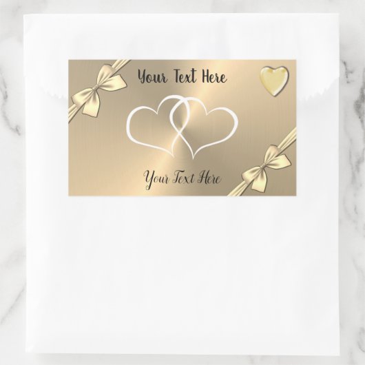 Personalisierte Hochzeitspartei bevorzugt Sticker (Tasche)