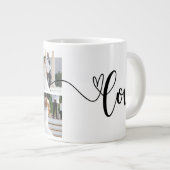 Personalisierte Hochzeitspezialität Tasse mit Schw (Vorderseite Rechts)