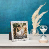 Personalisierte Hochzeitsplatz Foto Fotoplatte (InSitu)