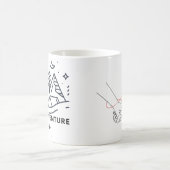 Personalisierte Hochzeitsreise-Camping-Tasse, Gesc Kaffeetasse (Mittel)