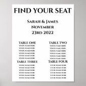 Personalisierte Hochzeitsstift Poster (Vorne)