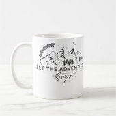 Personalisierte Hochzeitsstiftung Camping Tasse, E Kaffeetasse (Links)