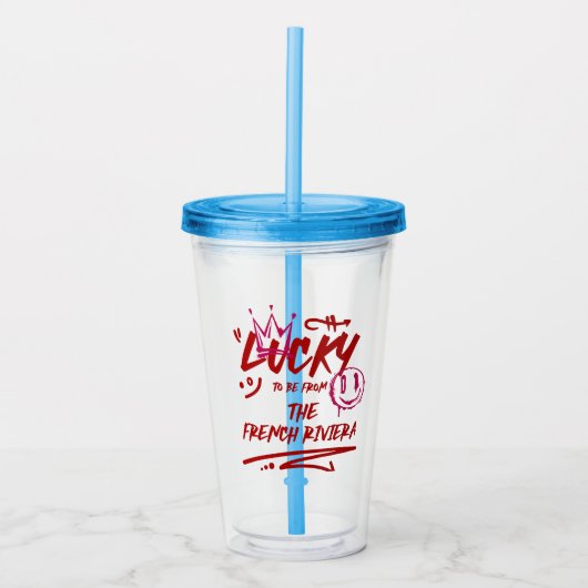 Personalisierte Hochzeitssuite Acryltrinkbecher (Vorderseite)