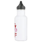 Personalisierte Hochzeitssuite Edelstahlflasche (Rechts)
