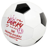 Personalisierte Hochzeitssuite Fußball (Dreiviertel)