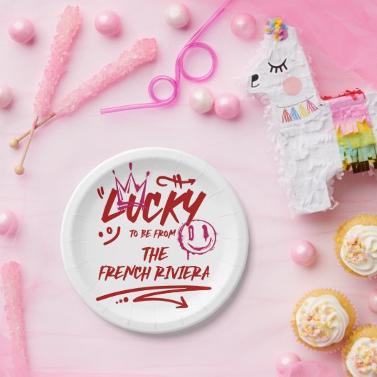 Personalisierte Hochzeitssuite Pappteller (Party)