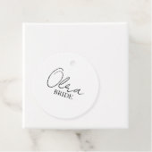 Personalisierte Hochzeitstag | Bridesmaids Geschen Geschenkanhänger (Beispiel)