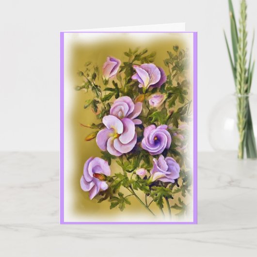 Personalisierte Hochzeitstag Ehefrau GreetingCard Karte (Vorderseite)