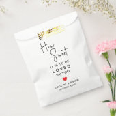 Personalisierte Hochzeitstaschen für Gastgeschenke Geschenktütchen (Versiegelt)