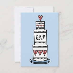 Personalisierte Hochzeitstorte UAWG Einladung