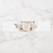 Personalisierte Hochzeitwasserflasche Wasserflaschenetikett (Einzelnes Label)