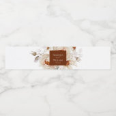 Personalisierte Hochzeitwasserflasche Wasserflaschenetikett (Einzelnes Label)